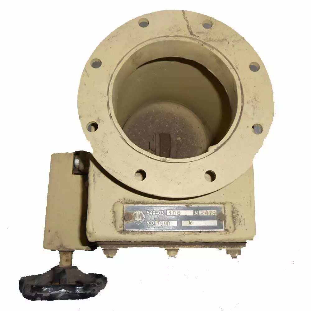 Судовая вентиляционная захлопка 100 мм